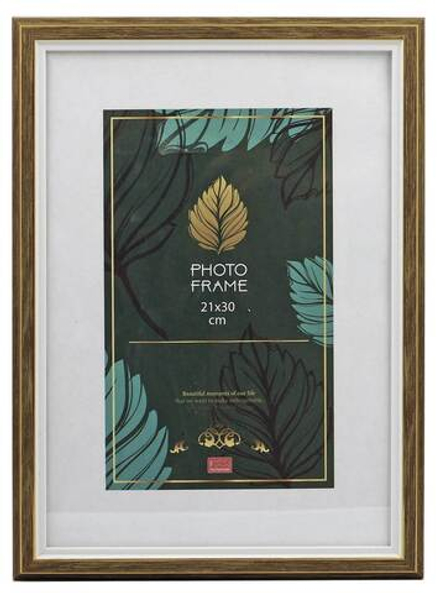 Фоторамка пластик 21х30 см Берген табак