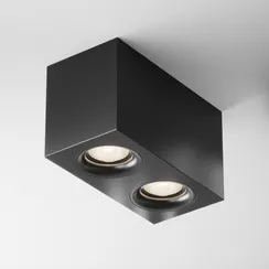 Потолочный светильник Изящность / Slim 2*GU10 10 Вт Technical c013cl-02b