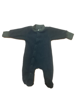 Комбинезон из флиса на кнопках с закрытой ножкой на рост 56, 68,74 см