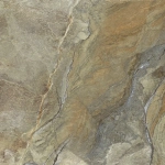 Керамогранит Alma Ceramica GFU57VLC78L Vulcano 57x57 коричневый лаппатированный под камень