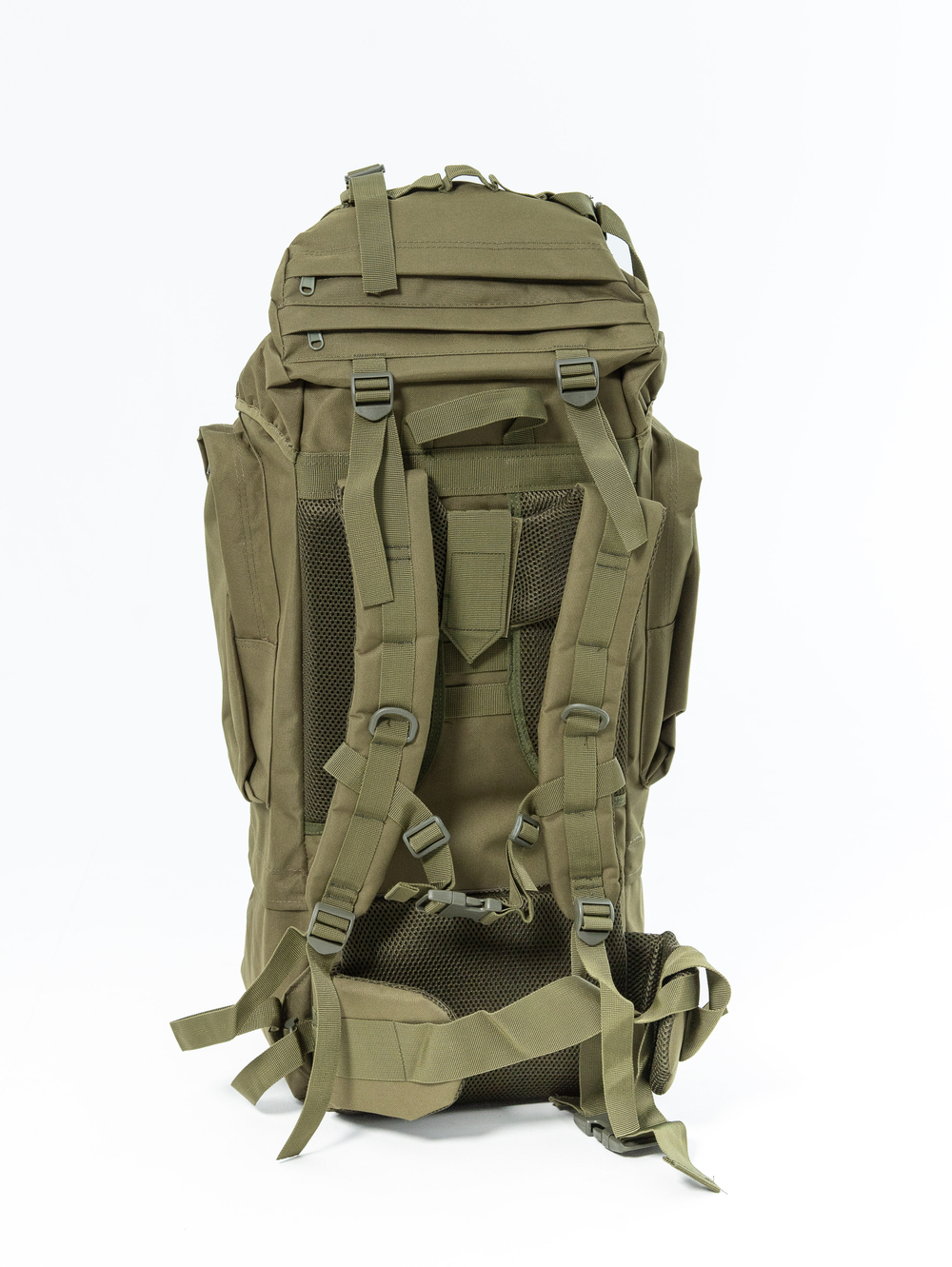 Рюкзак тактический "DUFFEL bag"75л.с рамкой MIMICRYA ОЛИВА