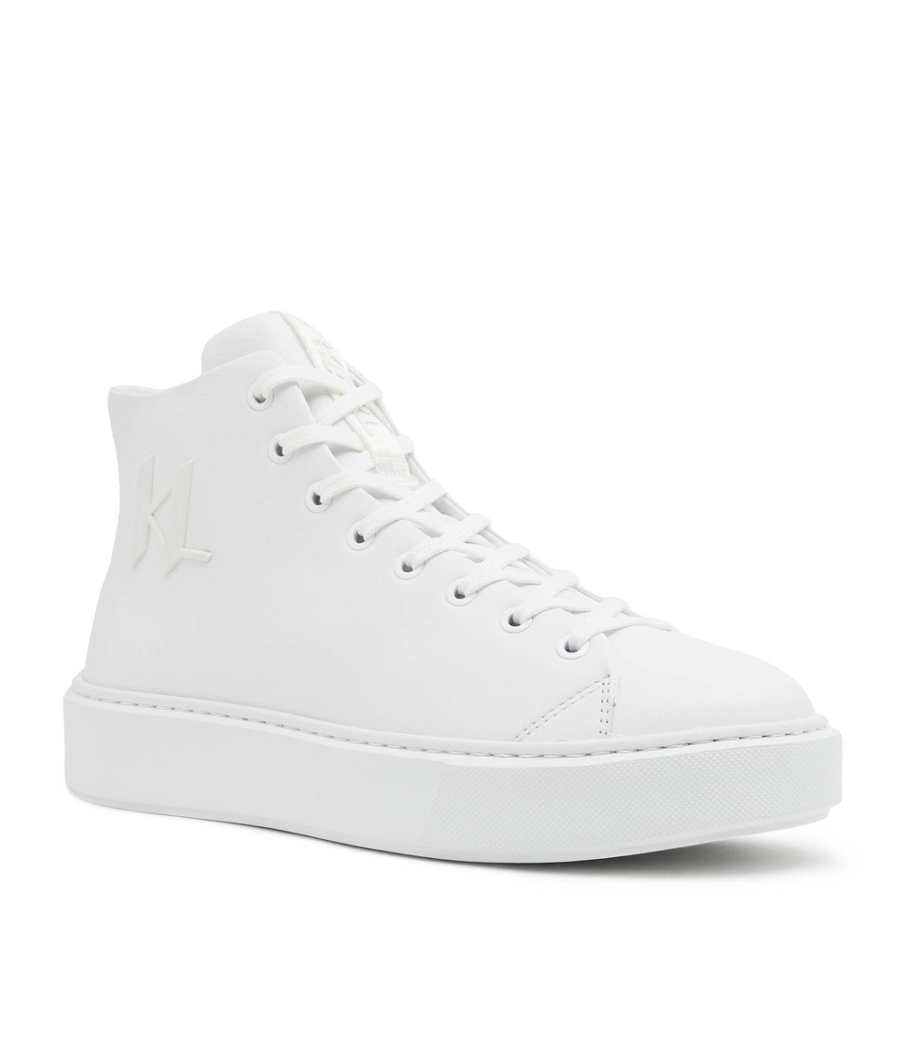 Кожаные кроссовки maxi kup monogram injekt Karl Lagerfeld - белый(KL52265)