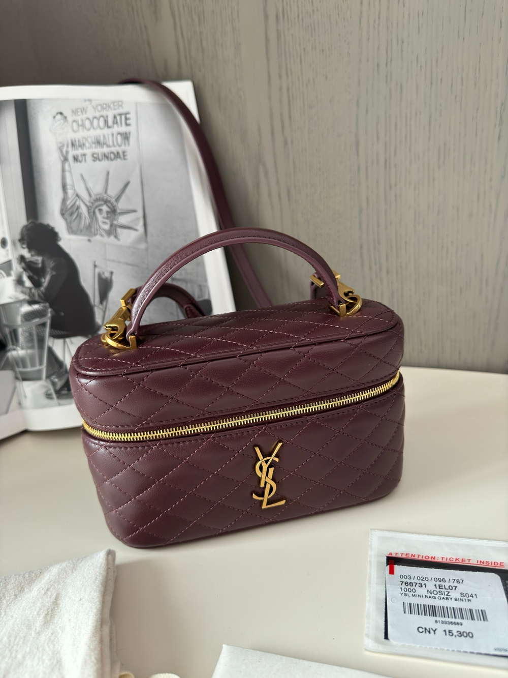 Yves Saint Laurent Gaby Vanity Bag 18 cm