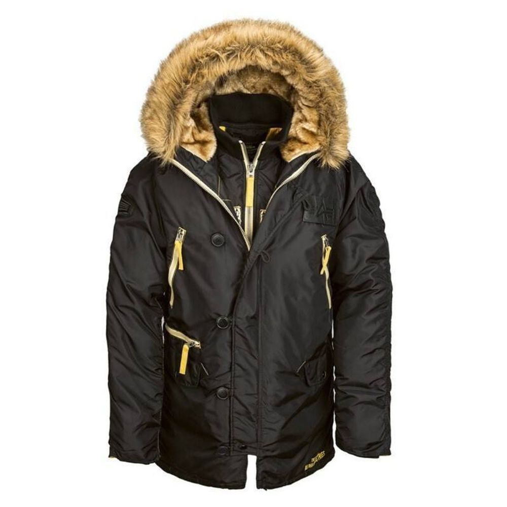 Куртка зимняя N-3B Inclement parka (Black)