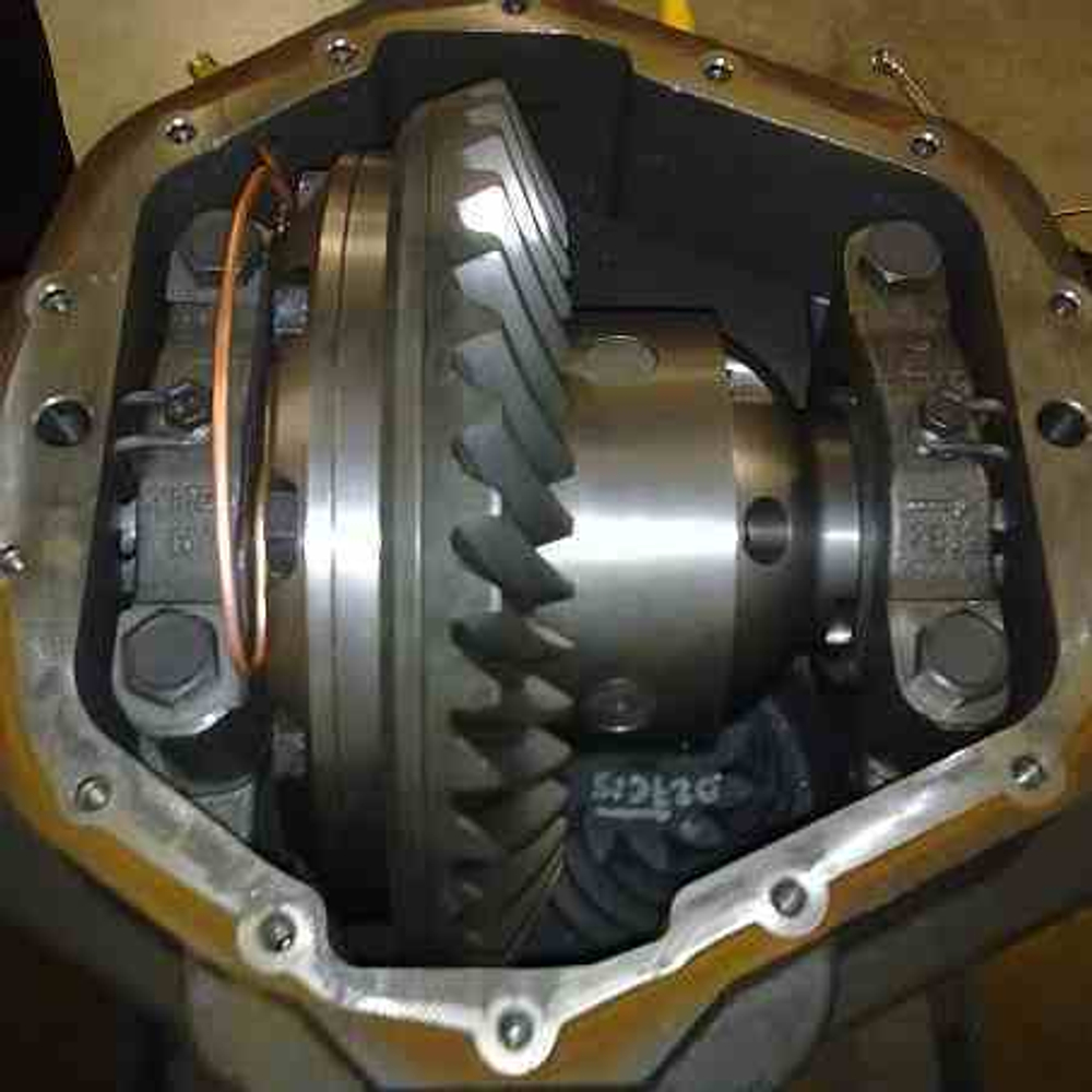 Установка блокировки дифференциала моста Land Cruiser 105