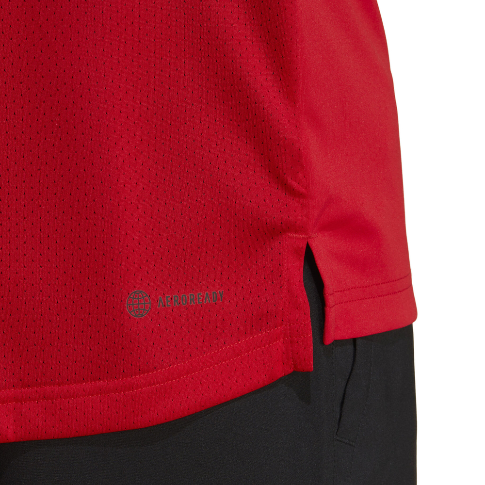 Мужское теннисное поло adidas Club T-Shirt Men - Red