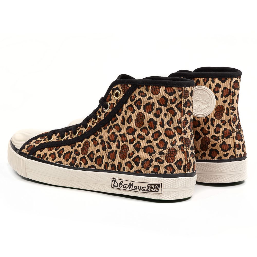 Купить Кеды Два мяча 1965 FC леопард Кеды Два мяча 1965 FC леопард