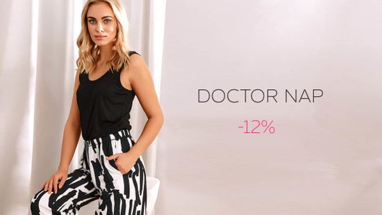 Скидка 12% на домашнюю одежду Doctor Nap 💎