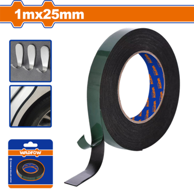 Клейкая лента двухсторонняя 1мх25мм (240) WADFOW WPN8K25