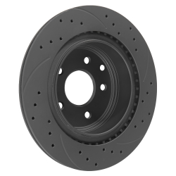 Диск тормозной задний перфорированный PRO-Line с покрытием (компл.2 шт) INFINITI EX/M35/M45/G37/NISSAN 350Z /D=308mm GANZ GIJ06069S