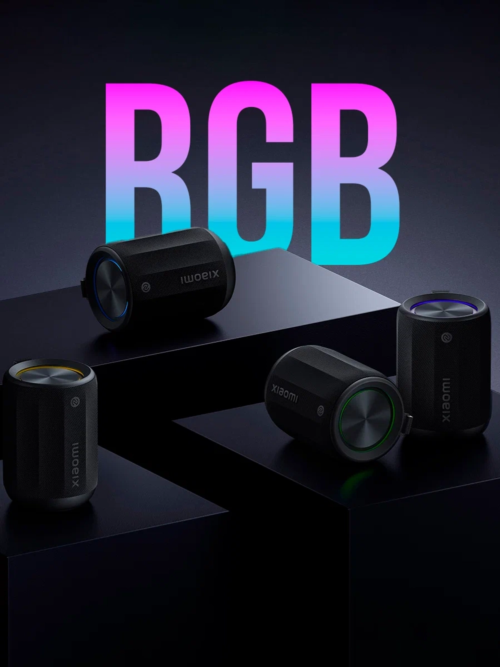 Беспроводная колонка Xiaomi ASM01A Bluetooth Speaker Mini черная