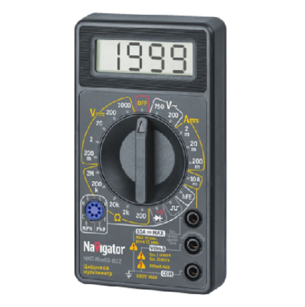 Мультиметр Navigator 82 431 NMT-Mm02-832 (832)