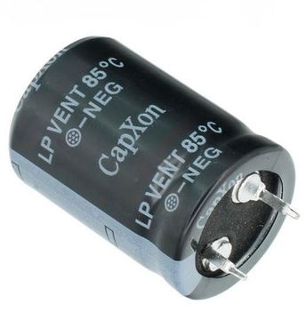 Конденсатор электролитический 330мкФ 200в 85°С LP / 22х30 / Capxon