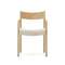 Стул Falconera со съемным чехлом из массива дуба с натуральной отделкой FSC Mix Credit