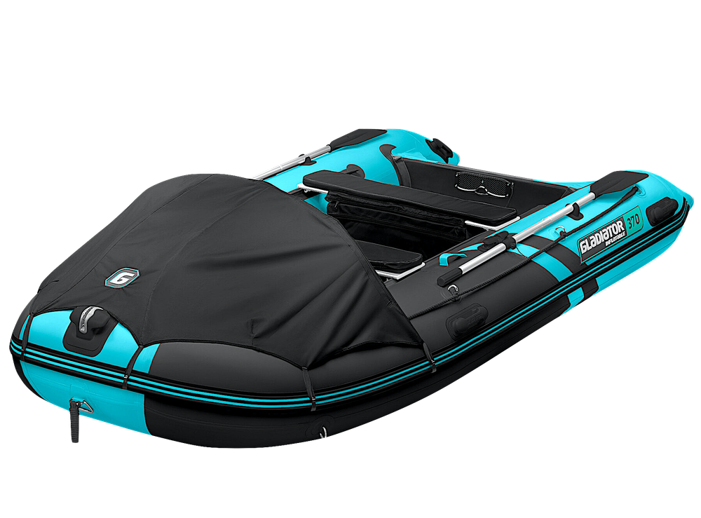 Лодка ПВХ Gladiator Active C370AL с алюминиевым полом -