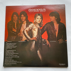 Винтажная виниловая пластинка LP Suzi Quatro, Quatro (Япония 1975) (Оби)