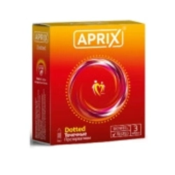Презервативы APRIX Dotted точечные ( 2 упаковки по 3 шт. )