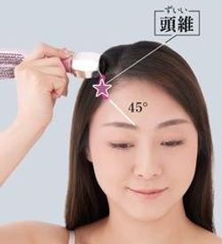 S-HEART-S Расческа с массажным роллером для кожи головы и волос Scalp Brush Bijulie