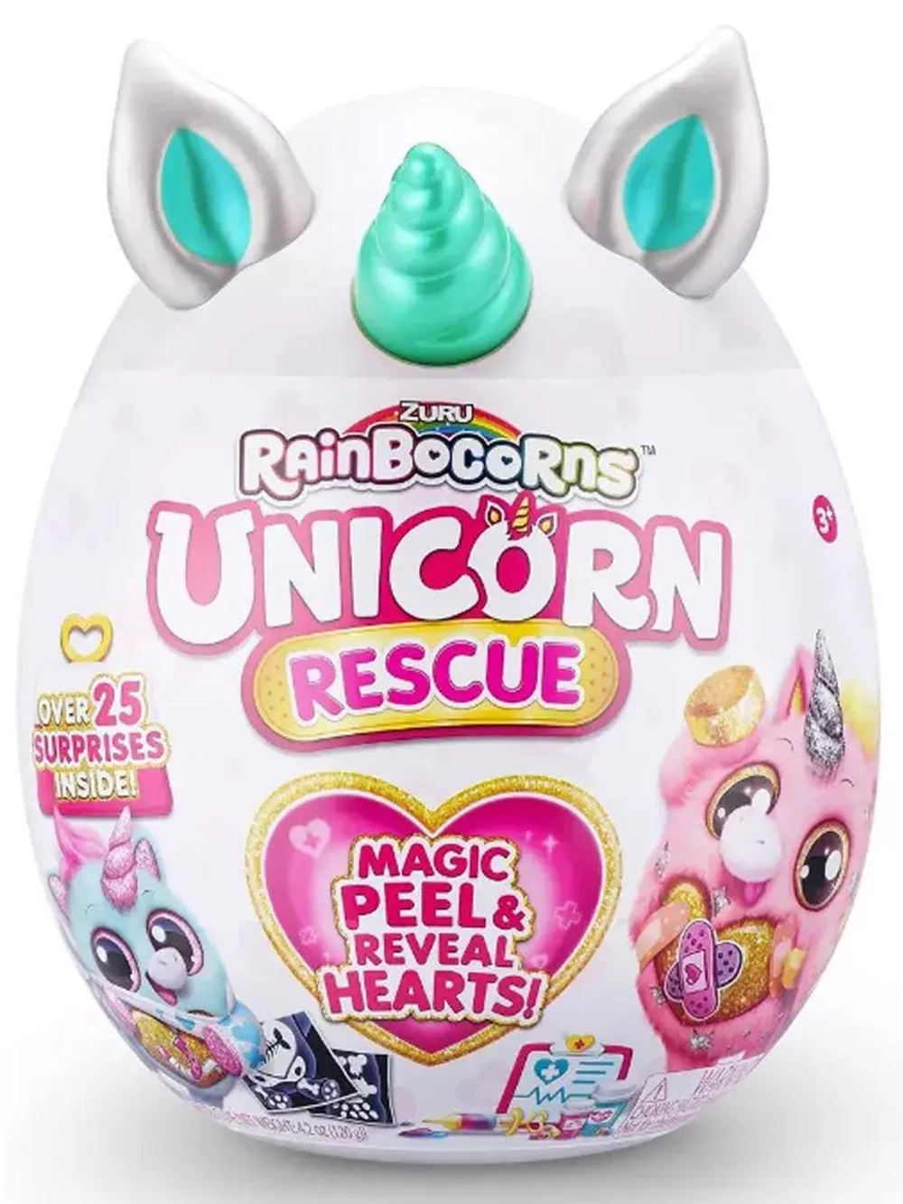 Мягкая игрушка сюрприз яйцо Rainbocorns Unicorn Rescue