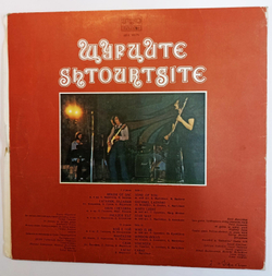 Винтажная виниловая пластинка Щурците Shtourtsite (Bulgaria 1979)