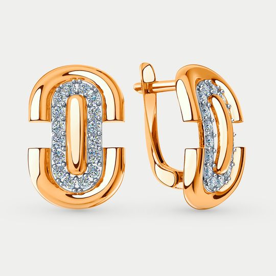 Серьги золотые