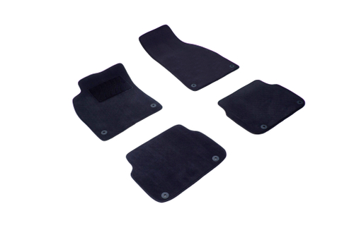 Ворсовые коврики LUX для Audi A6 (С6) 2004-2011, Seintex.82426