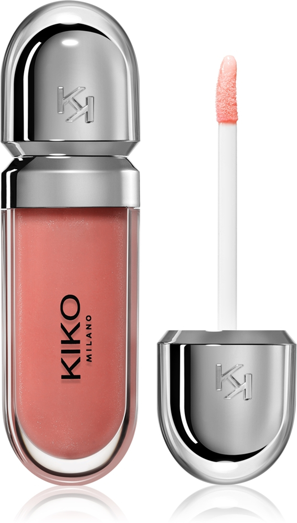 KIKO Milano 3D Hydra - Увлажняющий блеск для губ оттенок 03 Pearly Apricot, 6 ml