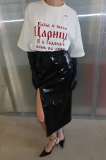 Футболка "Ка бы я была", Молочный