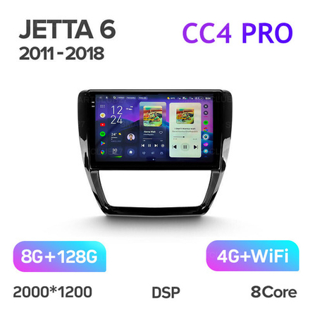 Teyes CC4 Pro 10,2" для Volkswagen Jetta 2011-2018
