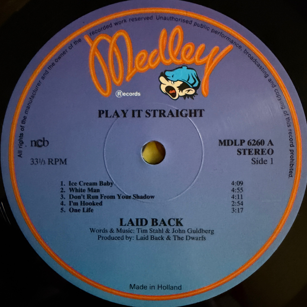 Виниловая пластинка Laid Back ‎– Play It Straight LP
