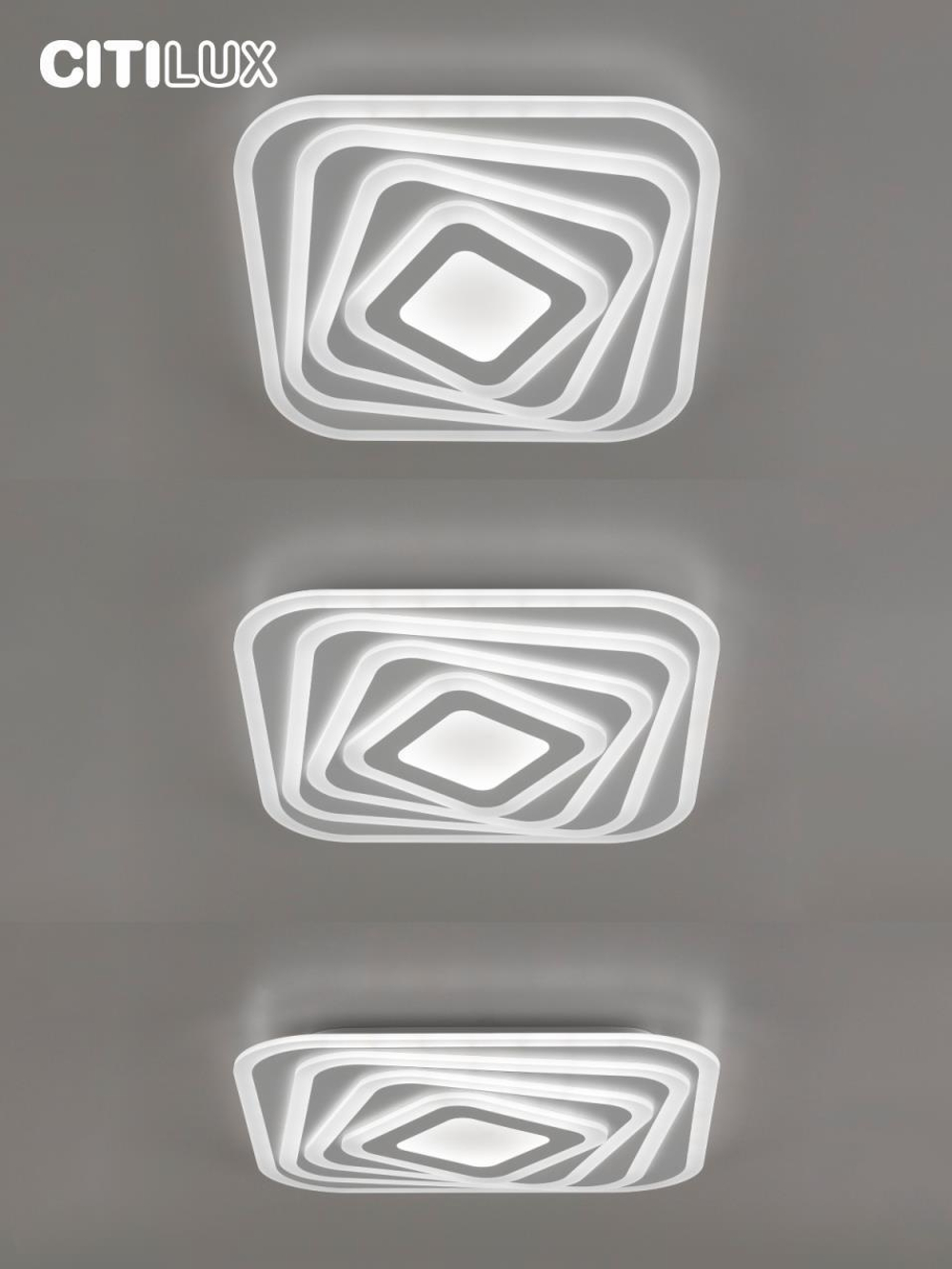 Потолочный светодиодный светильник Citilux Триест Смарт CL737A44E