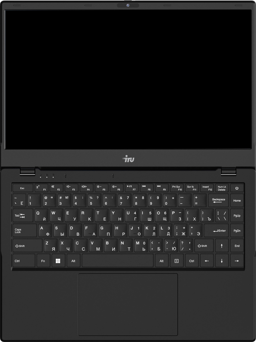 Ноутбук  iRu Planio 14ING 14 ", N, 8 Гб RAM, 256 Гб SSD, UHD Graphics, Черный