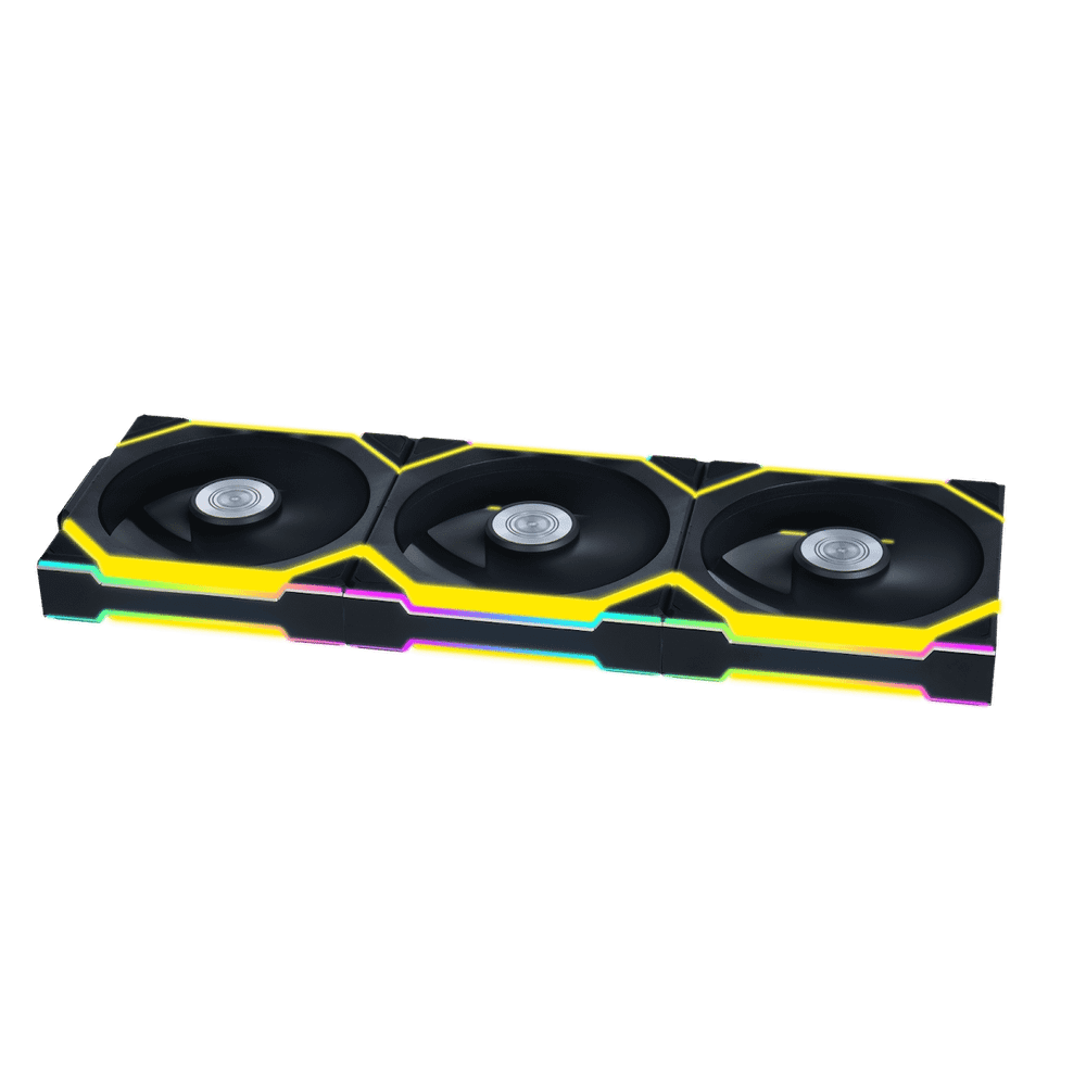Вентилятор для корпуса Lian Li UNI FAN SL WIRELESS 120 3x120mm with controller Black G99.12SL1W3B.00