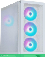 Корпус HAFF Glory Mini Air mATX без БП White