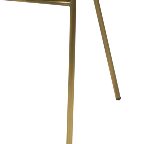 Стул Gronsk, серая обивка, ножки бронза