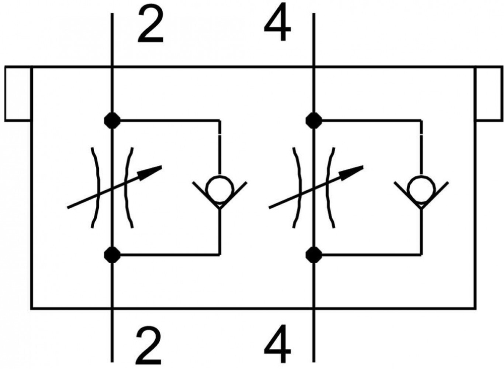 CPV10-BS-2XGRZZ-M7 Дроссель с обратным клапаном