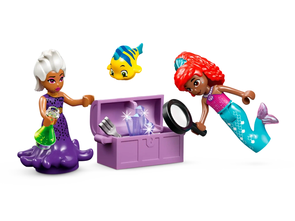 Конструктор LEGO Disney 43254 Хрустальная пещера Ариэль