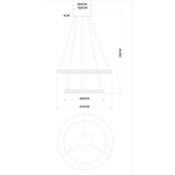 Подвесной светильник 95W 4000K 1926/17 SP-2 черный/латунь Avanti Divinare