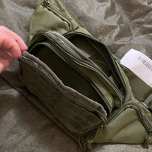 Тактическая военная сумка поясная через плечо Олива