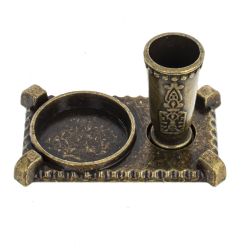 GAEM Набор подарочный: ручка перьевая, 8 наконечников, чернильница, держатель, блокнот, L20,5 W28,5 H4 см