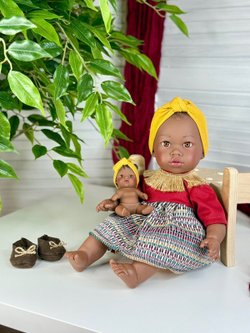 Кукла Nines 40см Alika мягконабивная (N3750K)