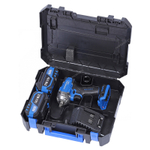 NORDBERG (NE802K) Гайковерт аккумуляторный, 1/2", 21В, 500 Нм с двумя 4A акк. и зар. уст-вом, в кейсе