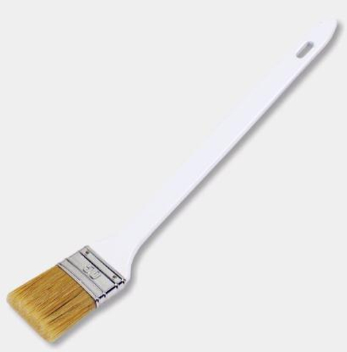 Кисть радиаторная  65*14мм, h48мм ворса, универ., светлая, смешанная щетина, пластм. ручка/750-063