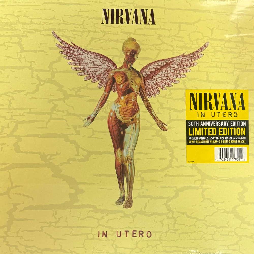 Nirvana ‎– In Utero LP+10" (Европа 2023г.)