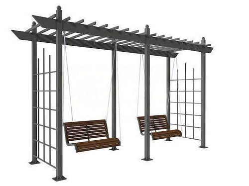 Качели садово-парковые «Зимний сад» двойные