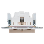 SKANDY Розетка с заземлением без защитных шторок 16А SK-R05Sa песочный IEK