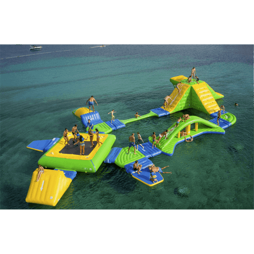 Коммерческий аквапарк на воде «Водная бухта» 24,5×17×3 м