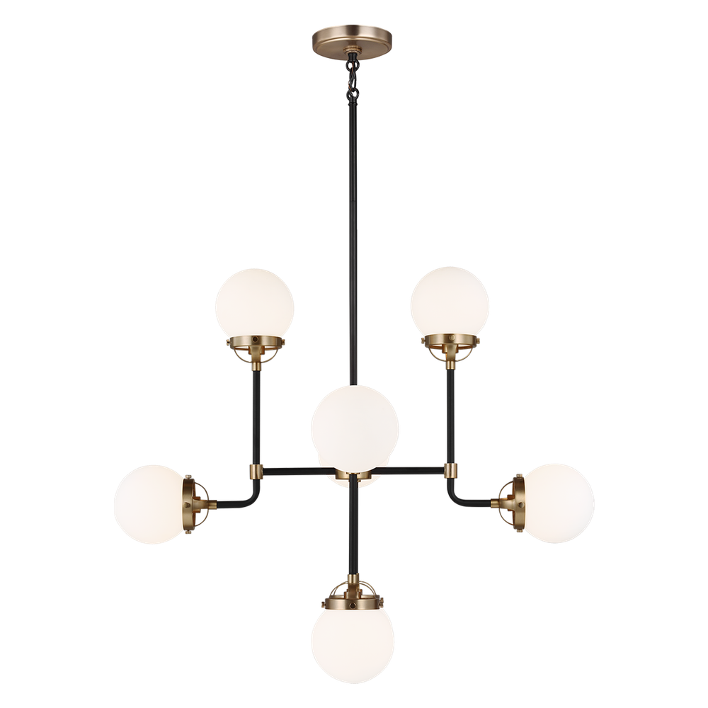 Люстра Visual Comfort Cafe Eight Light Small Chandelier