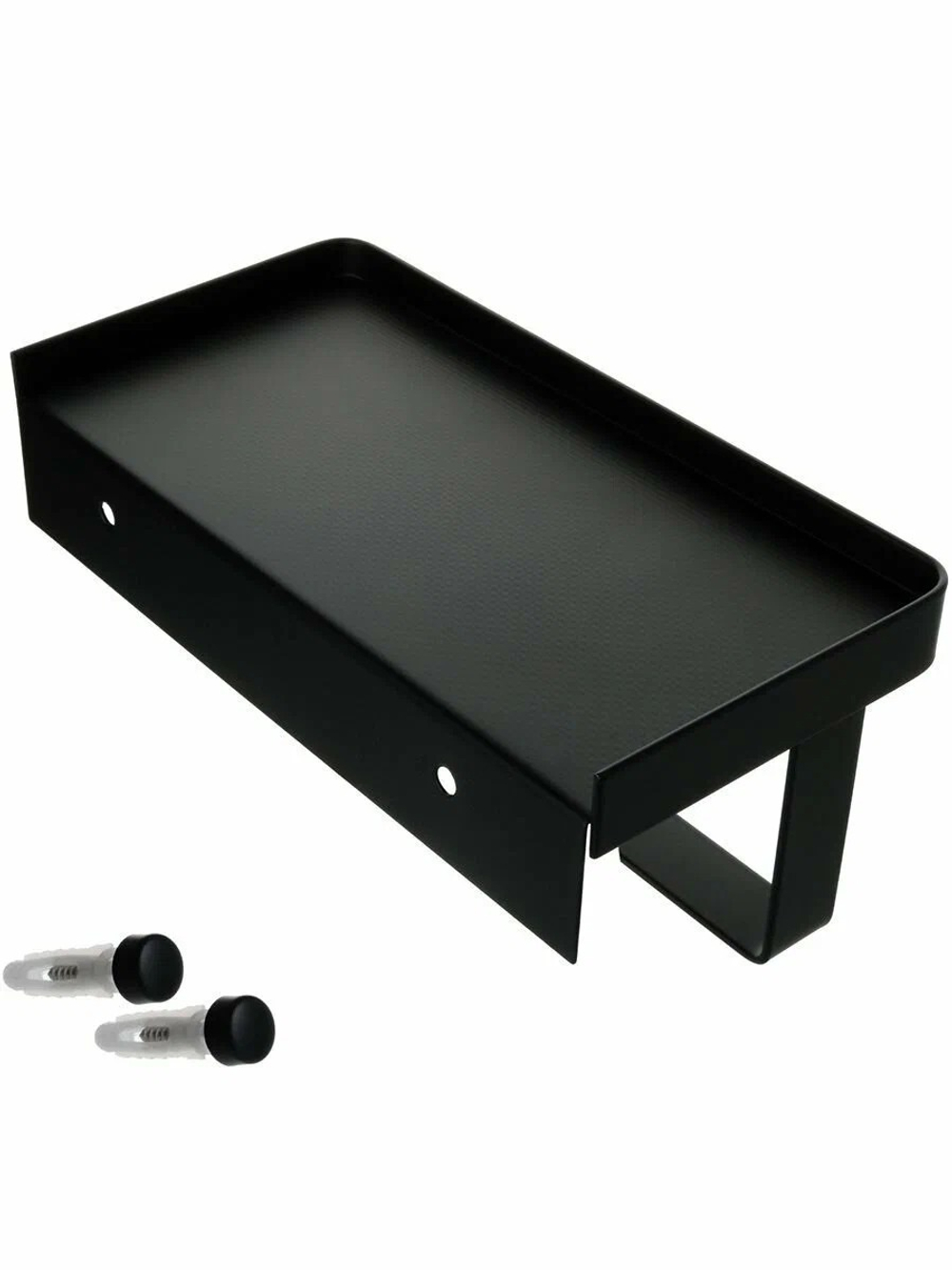 Бумагодержатель FIXSEN "HOTEL" с полкой для телефона черный FX-31011B