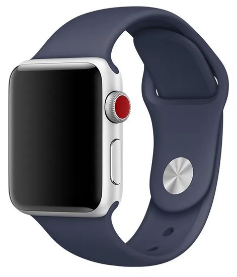 Ремешок Gurdini Спортивный для Apple Watch 38 / 40 mm Синий